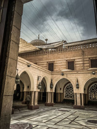 View of historic building against sky