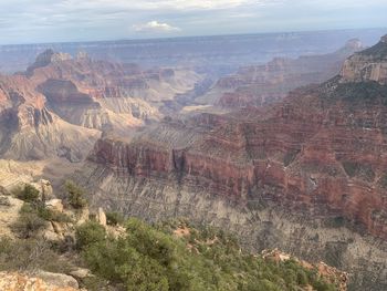 Panoramic view of landscape against sky