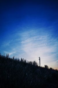 Scenic view of field against cloudy sky