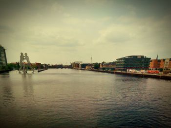 River with buildings in background