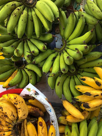 Full frame shot of fruits for sale at market stall