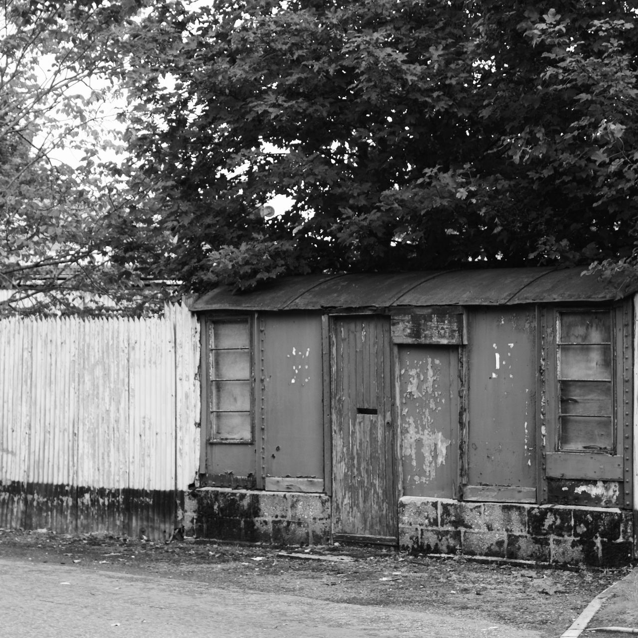 Old railway carriage