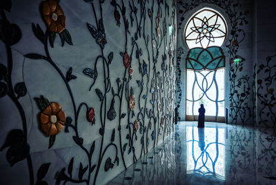 Graffiti on wall of building