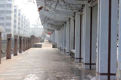 Corridor of building