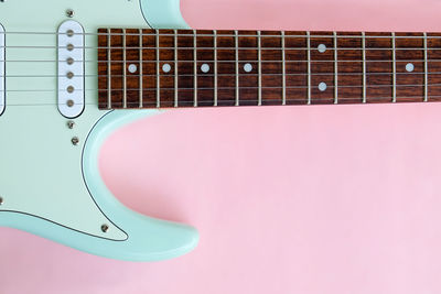 Close-up of guitar