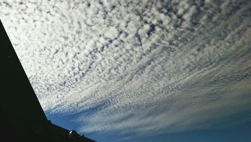 Low angle view of sky