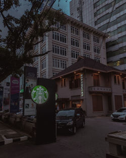Street amidst buildings in city