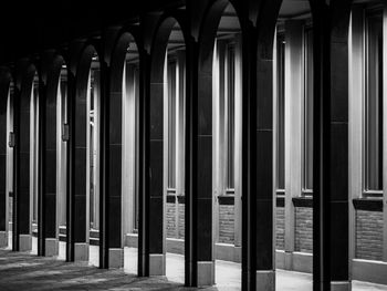 Interior of building