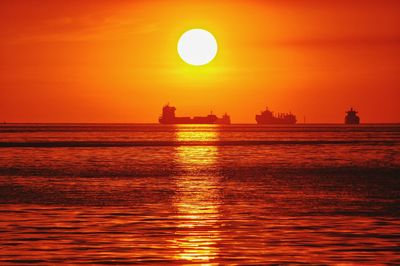 Sunset at manila bay