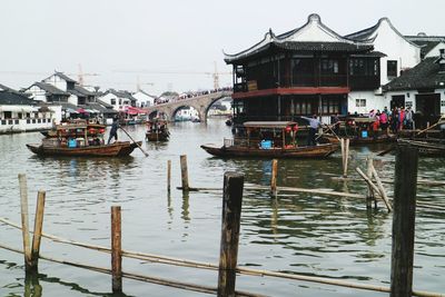 Built structure in water