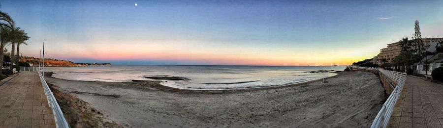 Scenic view of beach