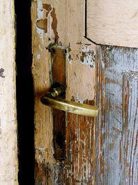 Full frame shot of wooden wall