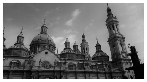 Low angle view of cathedral against sky