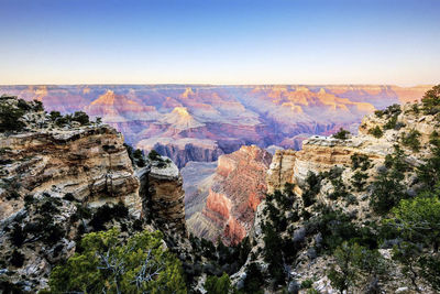 Scenic view of mountains