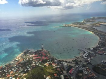 Aerial view of cityscape