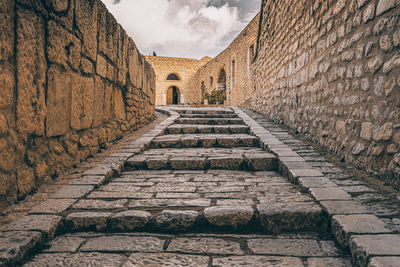 Corridor of building