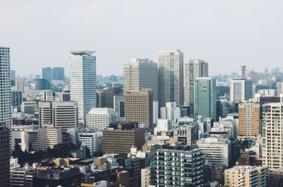 Skyscrapers in city