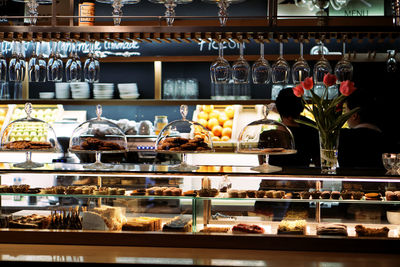 View of display at store