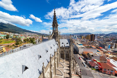 Basilica of the national vow against sky in city