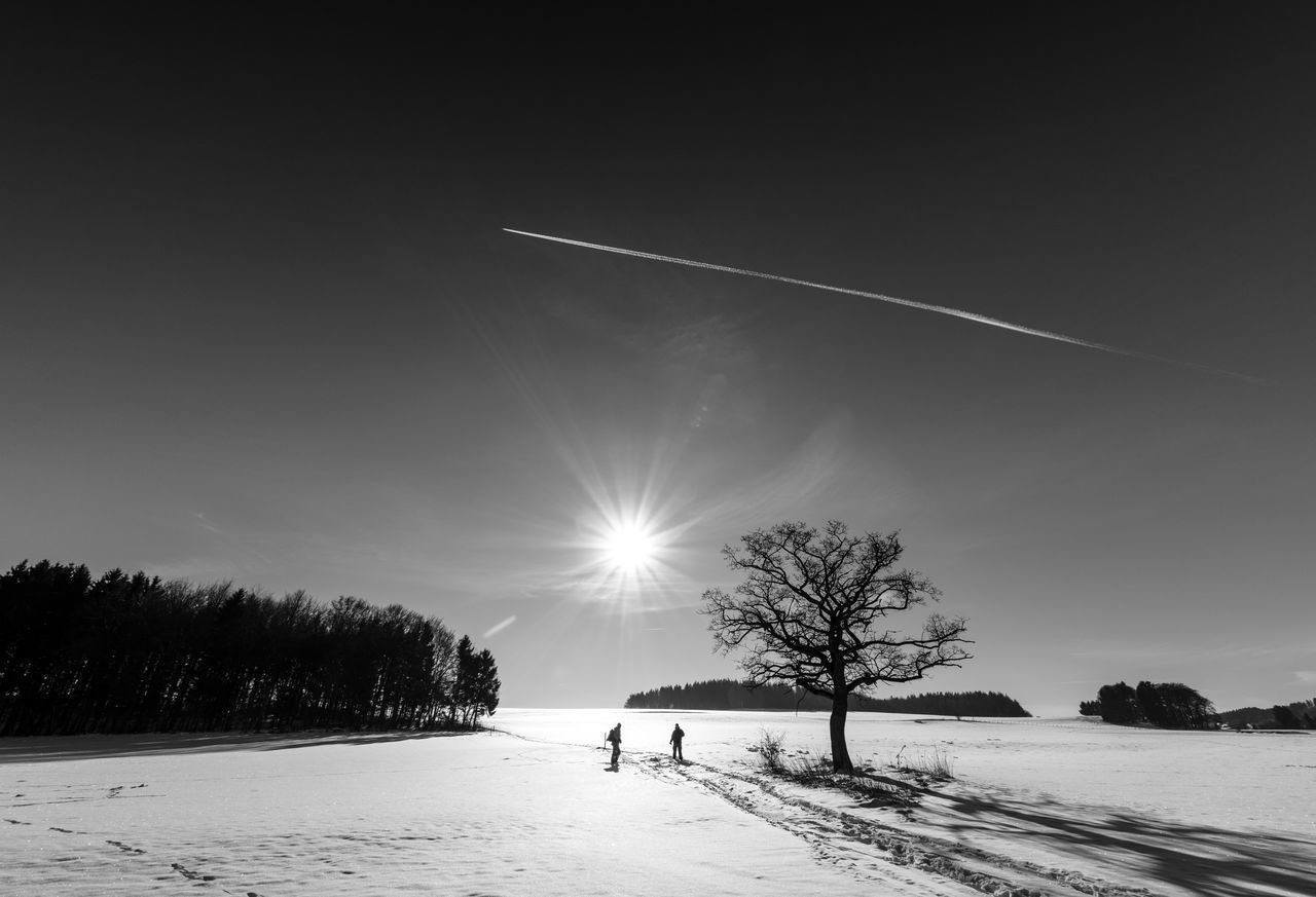 SCENIC VIEW OF SNOWCAPPED LANDSCAPE AGAINST SKY