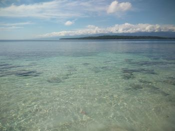 The beauty of paradise. pasir putih beach