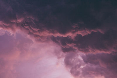 Low angle view of clouds