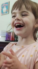 Portrait of smiling boy