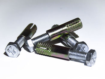 Close-up of machine part