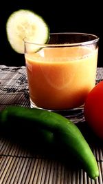 Close-up of drink on table