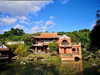 Beautiful traditional taiwan and south china architecture