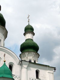 Low angle view of building against sky