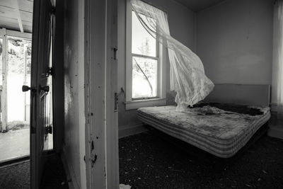 Interior of abandoned room