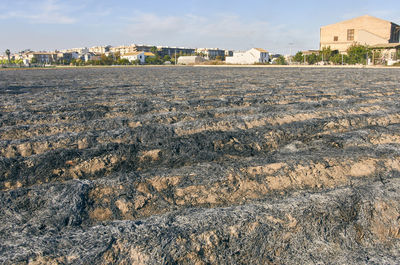 View of city against sky