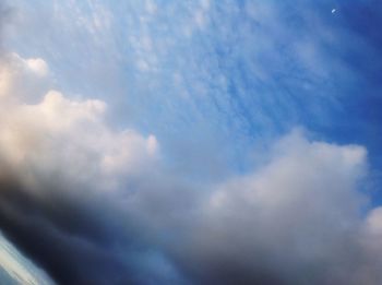 Low angle view of sky