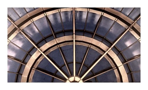 Low angle view of modern ceiling