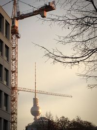 Low angle view of city