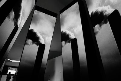 Low angle view of building against sky