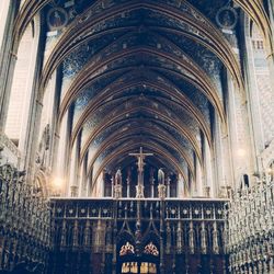 Low angle view of church