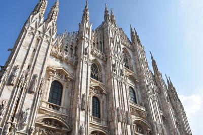 Low angle view of cathedral against sky