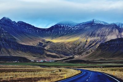 Road trip to grundarfjordur in iceland