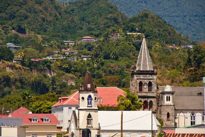 View of buildings in city