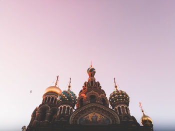 Low angle view of orthodox church