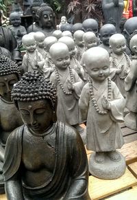 Close-up of statue