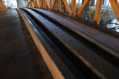 Close-up view of sunlight