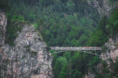 Marienbrucke or bridge of queen mary spanning the spectacular pollat gorge.