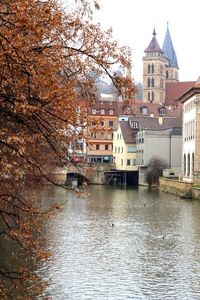 Buildings at waterfront