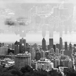 Skyscrapers in city