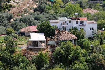 Houses in town