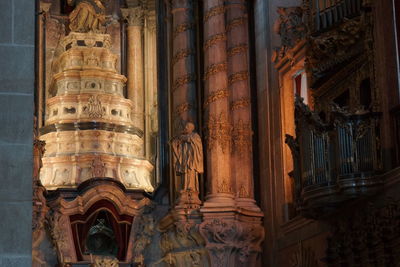 Low angle view of temple