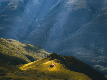 Scenic view of mountains